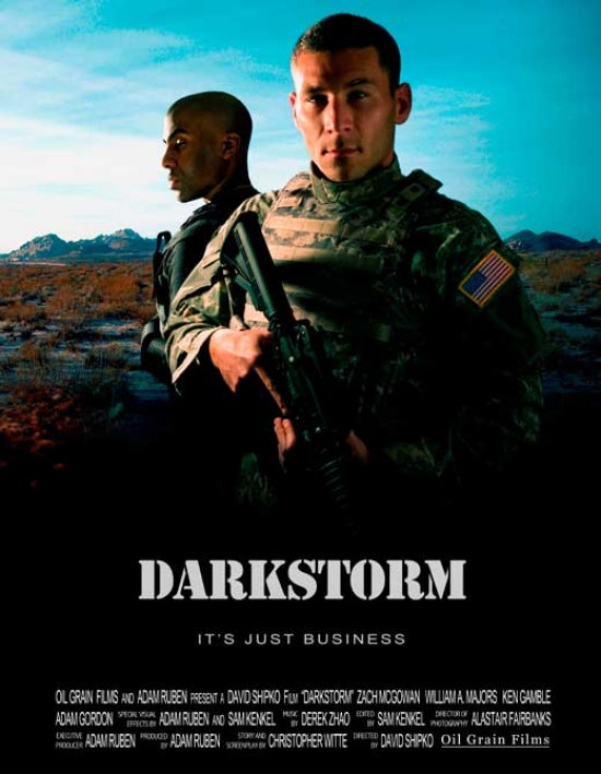 Darkstorm Movie Poster Print featuring captivating artwork.