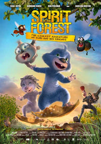 El bosque animado movie poster print featuring enchanting animation.