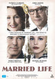 Married Life Movie Poster Print showcasing romantic imagery and vibrant colors.