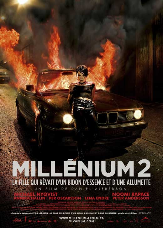 The Girl with the Dragon Tattoo movie poster print featuring suspenseful imagery.
