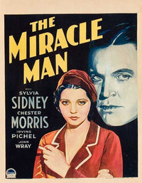 The Miracle Man Movie Poster Print showcasing vibrant artwork.