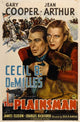 The Plainsman Movie Poster Print showcasing classic cinema art.
