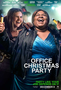 Office Christmas Party Movie Poster Print showcasing festive holiday humor.