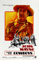 The Cowboys Movie Poster Print featuring iconic Western film imagery.