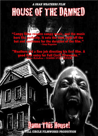 House of the Damned Movie Poster Print featuring chilling horror imagery.