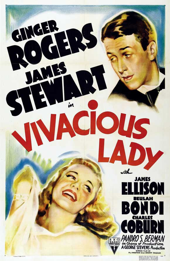 Vivacious Lady Movie Poster Print (11x17) – Perfect Wall Art