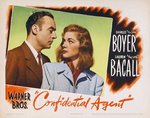 Confidential Agent Movie Poster Print featuring dramatic artwork.