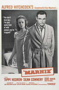 Marnie Movie Poster Print showcasing the classic film art.