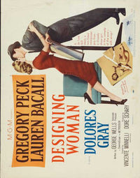 Designing Woman Movie Poster Print showcasing classic cinema art.