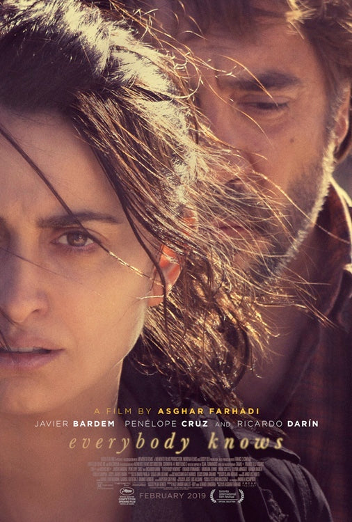 Everybody Knows Movie Poster Print showcasing vibrant colors and detailed imagery.
