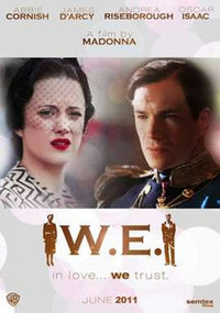 W.E. Movie Poster Print showcasing a captivating film design.