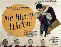The Merry Widow Movie Poster Print showcasing classic film imagery.