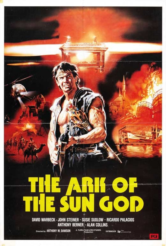 The Ark of the Sun God movie poster print showcasing vibrant visuals.