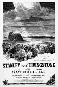 Stanley and Livingstone Movie Poster Print showcasing exploration theme.