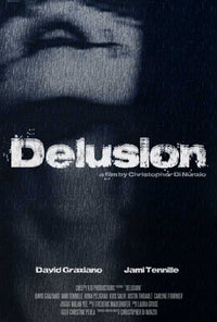 Delusion Movie Poster Print showcasing vibrant colors and dynamic design.
