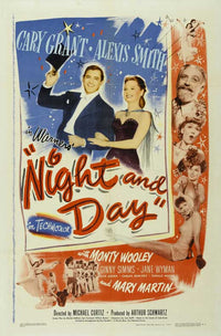 Night and Day Movie Poster Print on premium heavy stock paper.