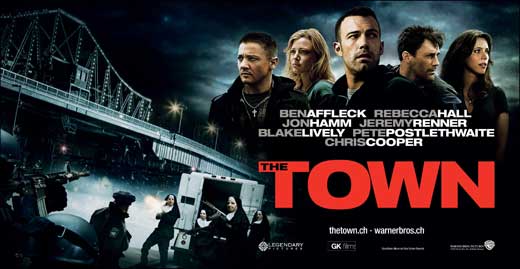 The Town Movie Poster Print showcasing vibrant colors and cinematic imagery.