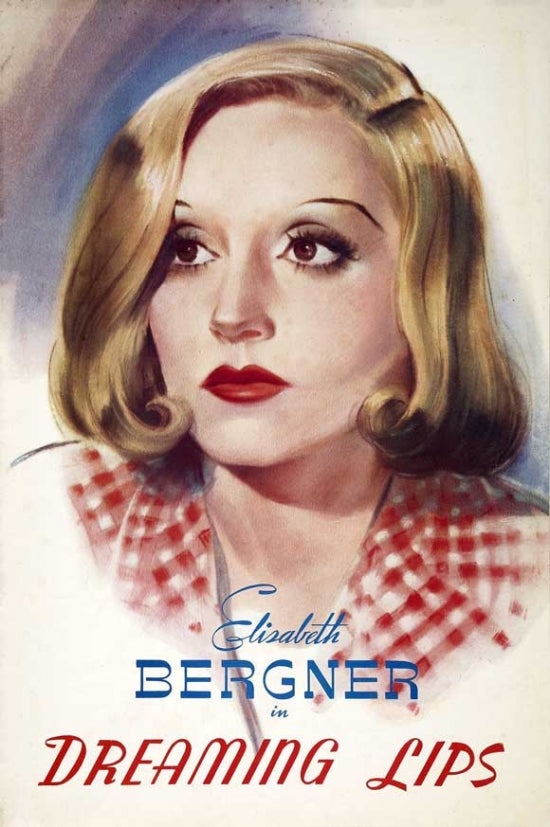 Dreaming Lips Movie Poster Print featuring bold design.