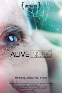 Alive Inside Movie Poster showcasing the power of music therapy.