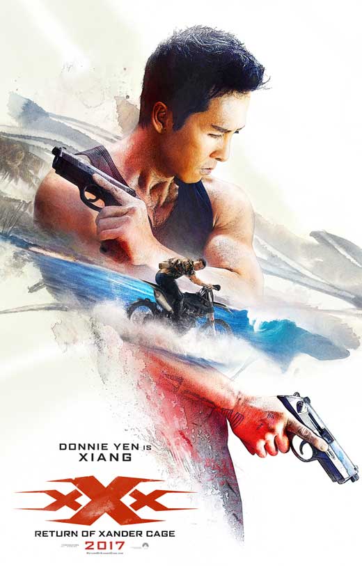 xXx: Return of Xander Cage Movie Poster Print featuring action-packed visuals.