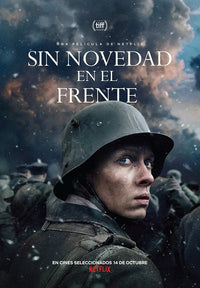 All Quiet on the Western Front Movie Poster Print featuring powerful imagery.