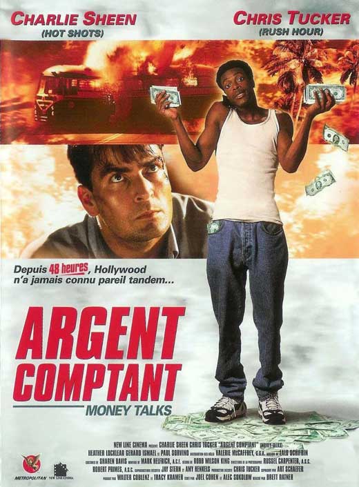 Money Talks Movie Poster Print showcasing cinematic art.