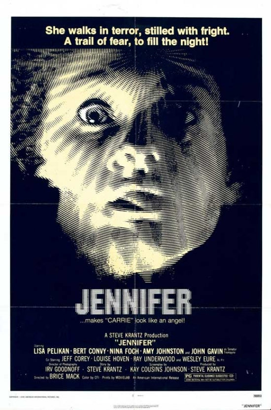 Jennifer Movie Poster - Classic Film Art Print