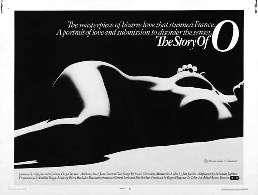The Story of O Movie Poster Print showcasing cinematic art.