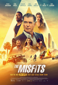 The Misfits Movie Poster Print featuring vibrant design.