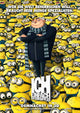 Despicable Me Movie Poster Print featuring characters and vibrant colors.