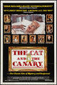 The Cat and the Canary movie poster print showcasing vintage horror artwork.