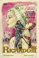 Richard III Movie Poster Print featuring iconic Shakespeare imagery.
