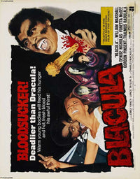 Blacula Movie Poster Print showcasing classic horror film art