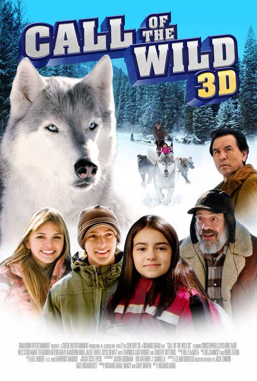 Call of the Wild Movie Poster Print showcasing wilderness adventure.