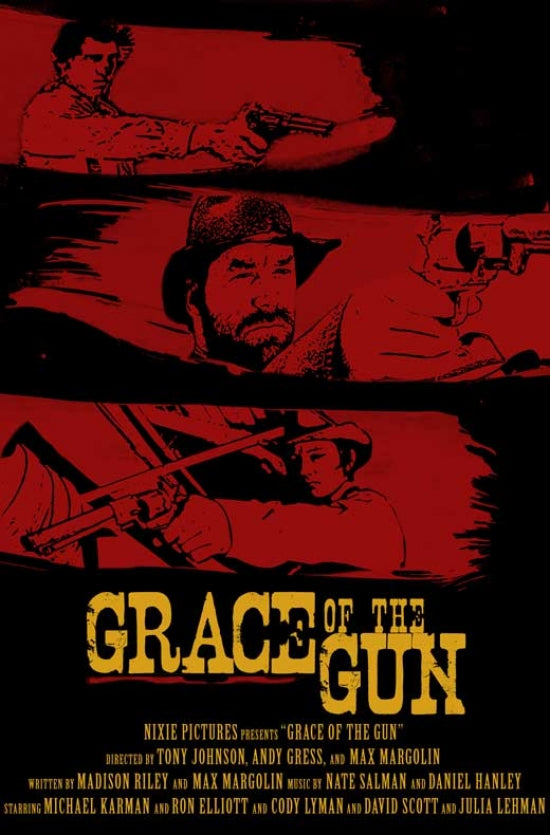 Grace of the Gun Movie Poster Print showcasing cinematic artwork