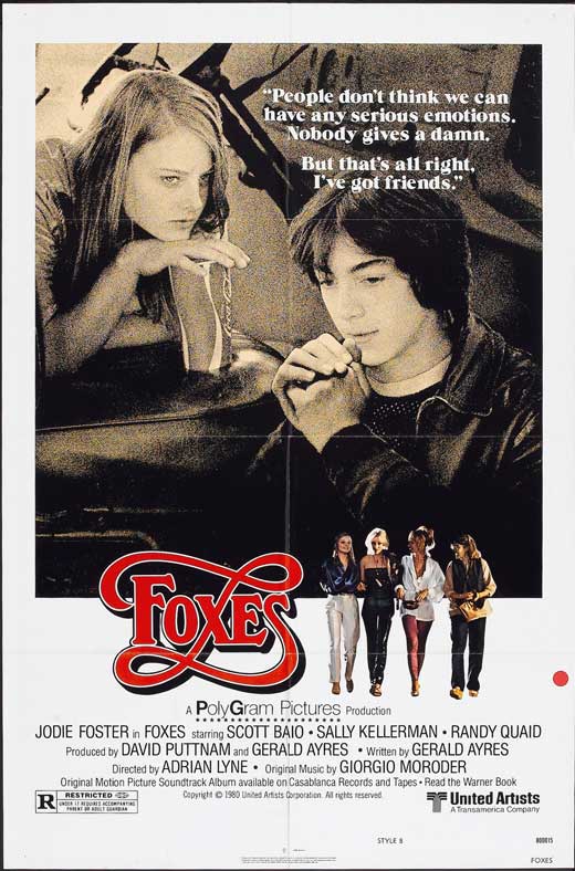 Foxes Movie Poster Print featuring vibrant colors and striking imagery.