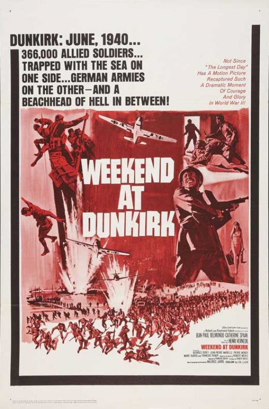 Weekend at Dunkirk Movie Poster Print featuring dramatic cinematic imagery