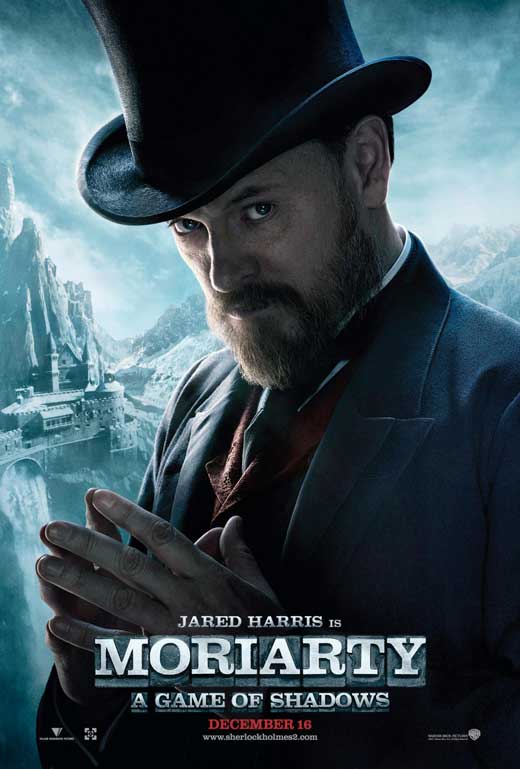 Sherlock Holmes: A Game of Shadows Movie Poster Print featuring iconic imagery.