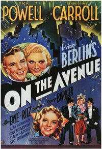 On the Avenue Movie Poster Print showcasing vibrant colors and cinematic design.