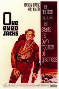 One-Eyed Jacks Movie Poster Print showcasing classic film art.