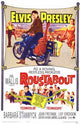 Roustabout Movie Poster Print featuring vibrant colors and classic cinema imagery.