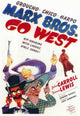 Go West Movie Poster Print showcasing classic cinema art.