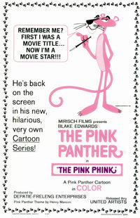 The Pink Panther Movie Poster Print - 11x17 | Posterazzi