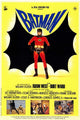 Batman Movie Poster Print featuring the iconic superhero in action.