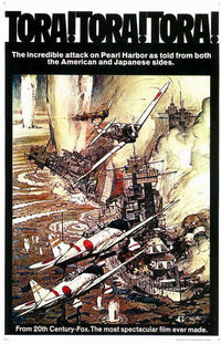 Tora! Tora! Tora! movie poster print showcasing historical events.