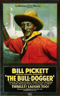 The Bull Dogger Movie Poster Print showcasing classic cinema art.