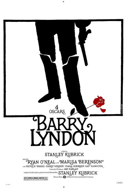 Barry Lyndon Movie Poster Print showcasing cinematic art.