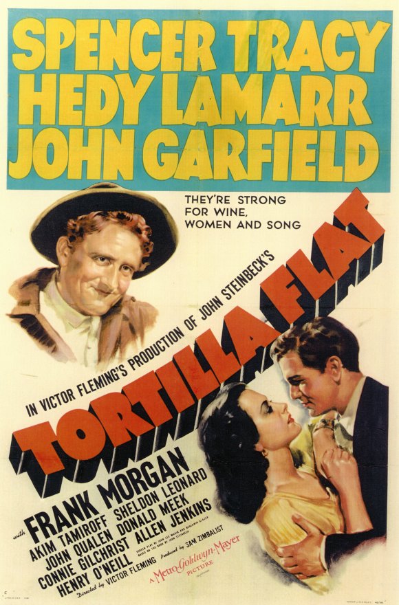 Tortilla Flat Movie Poster Print showcasing classic film art.