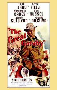 The Great Gatsby Movie Poster Print showcasing 1920s glam.