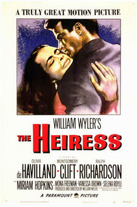 The Heiress Movie Poster Print featuring classic cinematic art.